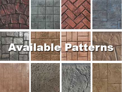 Available Stamped Concrete Patterns